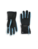 BOY'S 4-16 SKI GLOVE W/ FRONT QUILTED PATCH & EXPOSED ZIPPER